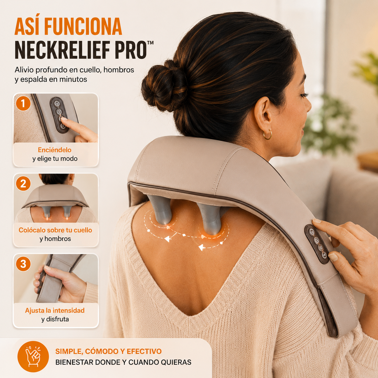 NeckRelief Pro™ + Crema de Regalo 🎁