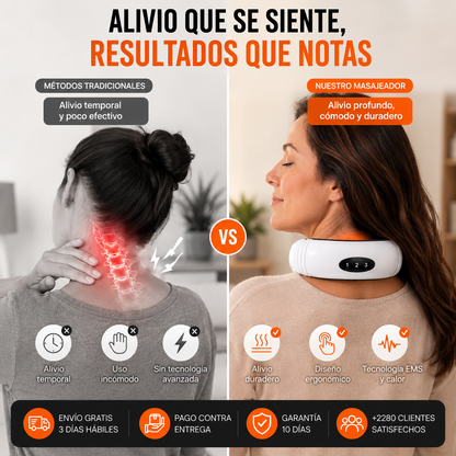 Masajeador Cervical Digital 2 Electrodos