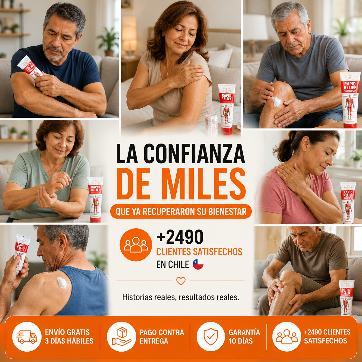 RapidRelief Cream™ – Crema de Alivio Muscular y Articular