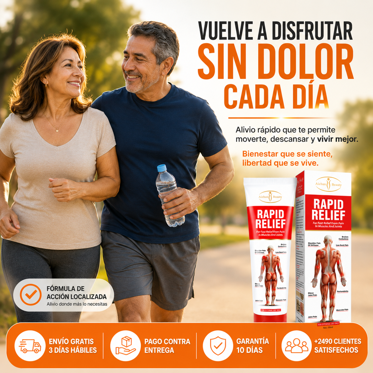RapidRelief Cream™ – Crema de Alivio Muscular y Articular