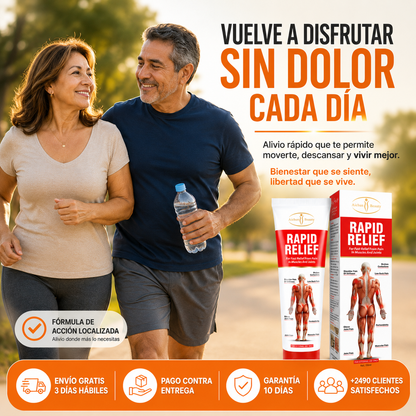 RapidRelief Cream™ – Crema de Alivio Muscular y Articular
